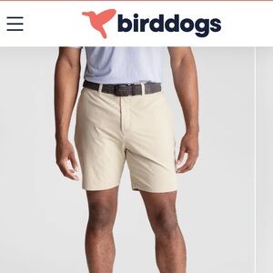 Birddogs Men's Club Short in Khaki NWT
